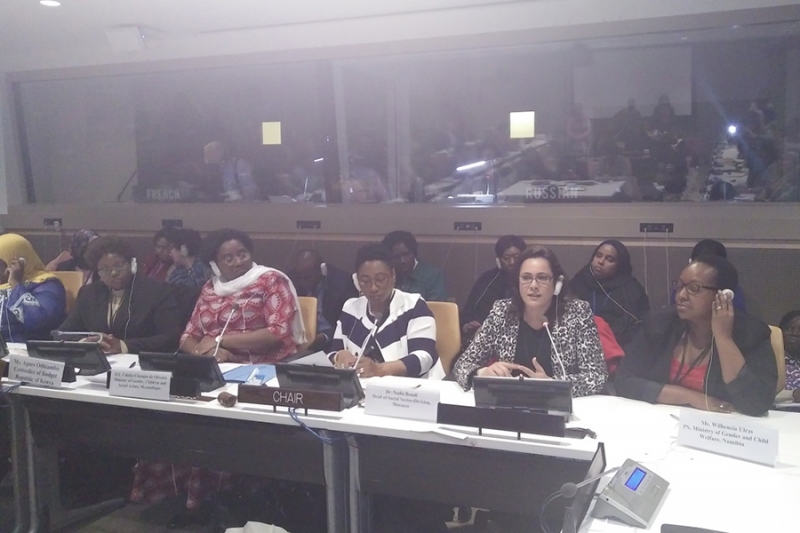 مركز التميز في وضع الميزانيات المراعية للمنظور الجنساني في المغرب من أجل التبادل مع الممارسين والباحثين وصانعي السياسات