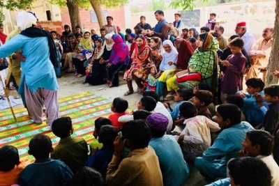 The gender interactive theatre in Pakistan